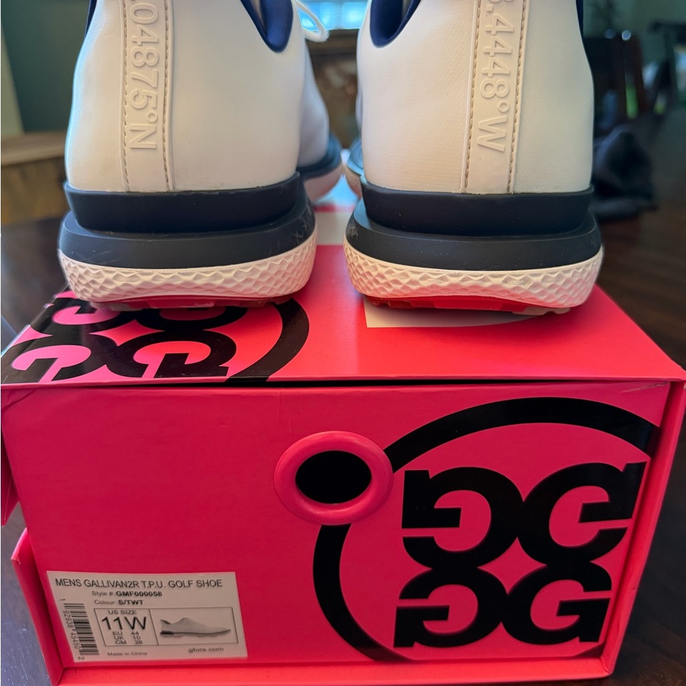 G/FORE Gallivan2R Men's White and Navy Golf Shoes